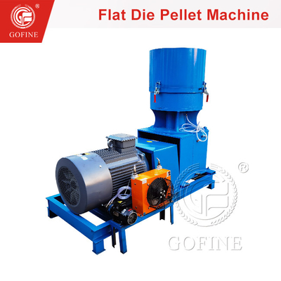 High Working Efficiency Type Organic Fertilizer Flat Die Granulator With 1-2t/H Capacity