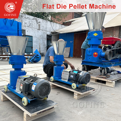 Dry Extrusion Type Electric Motor Small Pellet Mill