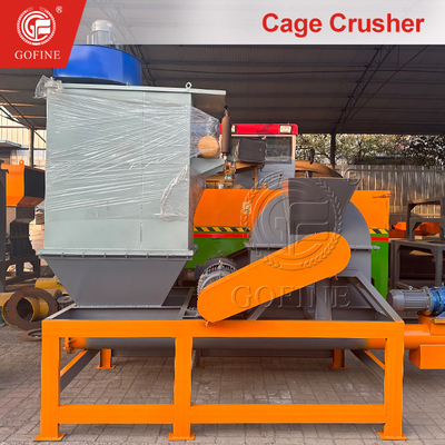 Customizable Dust-Free Cage Mill For Limestone Processing