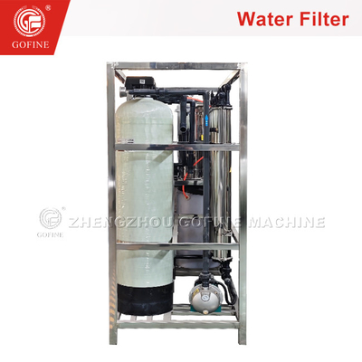 Home Pure Water Filtration System With PLC Touch Screen