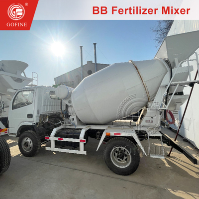 New Type Mixing Tank Truck For Blending Organic Compound Bulk Fertilizer
