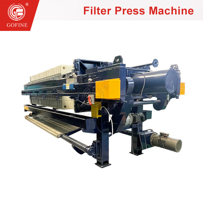 Membrane Plate Filter Press Machine Sludge Water Treatment Plant
