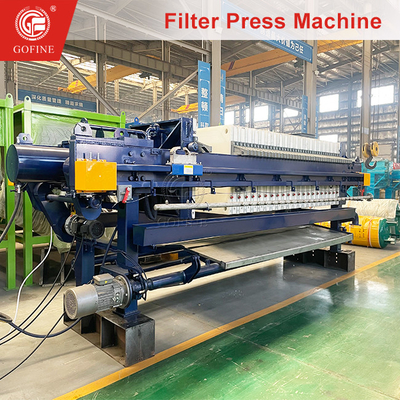 Industrial Water Filtration Filter Press Machine Horizontal Filter Press