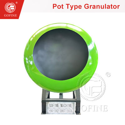 1-3t/h Organic Fertilizer Production Line Pot Type Granulator Machine