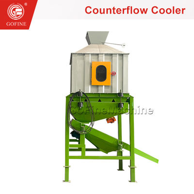 Animal Feed Chicken Feed Counter Flow Cooling Box With CE