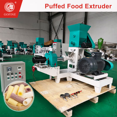 Industrial Puffing Machine Snack Extruder For Corn Rice Wheat Snacks