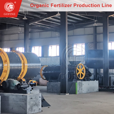 Organic Fertilizer Production Equipment Including Bulk Fertilizer Granulator