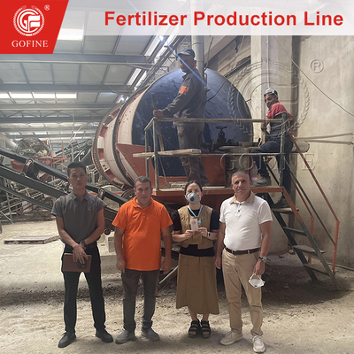 Automated NPK Fertilizer Production Line for Blending Granulating Coating