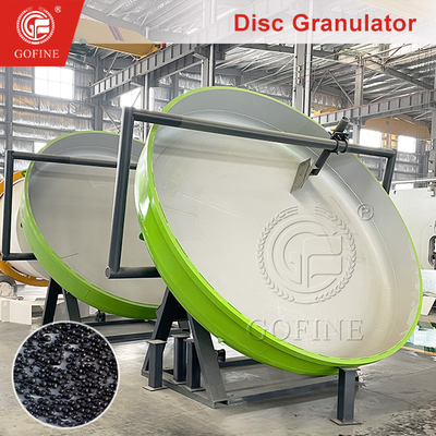 Disc Granulator Fertilizer Machine 1-2T/H with PLC Control System