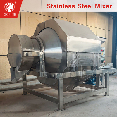 Stainless Steel Bb Fertilizer Mixer Closed Paddle Blending Machine