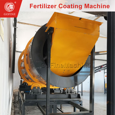 Dust Suppression Oil Coating Machine For NPK Granules