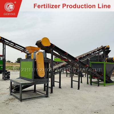Soil Improvement Gypsum Powder Granulation Fertilizer Production Line
