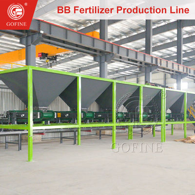 15t/h Bulk Fertilizer Granules Blending Mixer Machine for BB Fertilizer Production Line