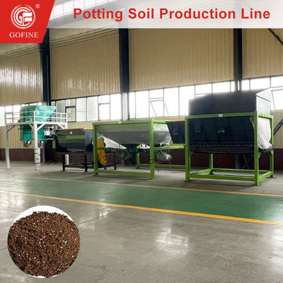 Coconut Peat Potting Mix Manufacturing Plant Organic Fertilizer Mixing Production Line