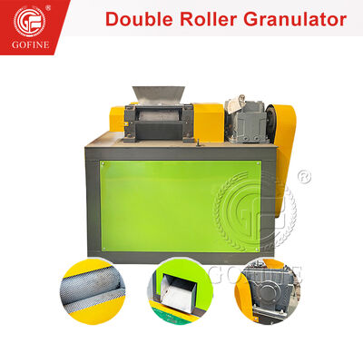 Custom Organic Fertilizer Granulator Double Roller Press Granules Making Machine