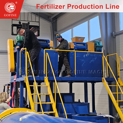 Fertilizer manufacturing line