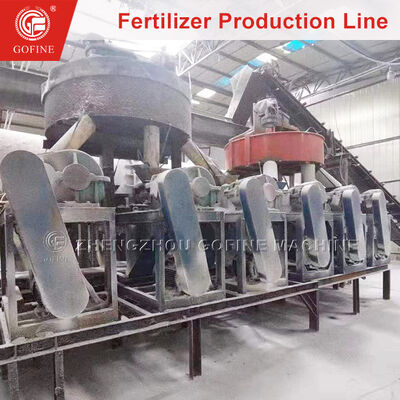 Fertilizer granulation line