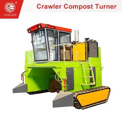 Cost-Effective Crawler Compost Turner for Small to Medium-Scale Organic Fertilizer Production