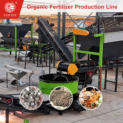 Widely Used Cow Dung Processing Equipment Composting Manufacture Production Line