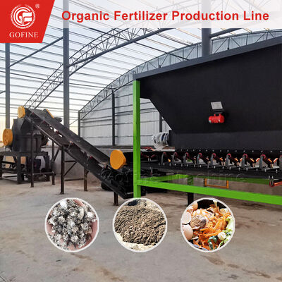 India Municipal Waste Machinery Organic Fertilizer Manufacture Equipment