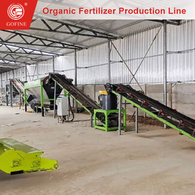Brazil Palm Biomass Manufacturing Line Fertilizer Composting Production Line