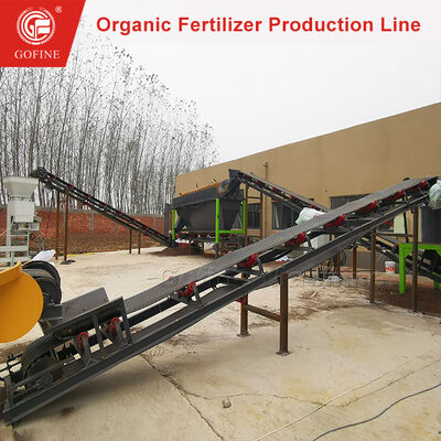 Farm Poultry Manure Composting Process Organic Compost Manufacture Production Line