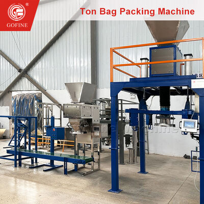 Open Mouth Fibc Bags Dumping Station Water Soluble Fertilizer Filling Weighing Bagging Equipment