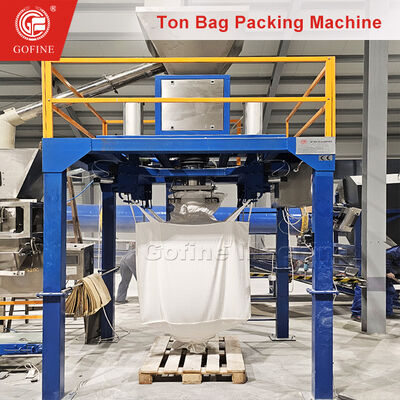 Open Mouth Fibc Bags Dumping Station Water Soluble Fertilizer Filling Weighing Bagging Equipment