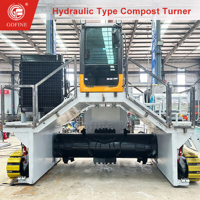 Supply Bio Organic Fertilizer Production Line Sludge Composting Equipment