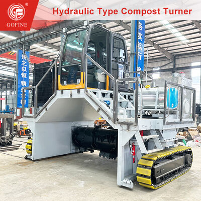 Hydraulic Crawler Compost Making Machine Organic Fertilizer Production Equipment
