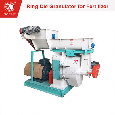 Heavy-Duty Chicken Manure Fertilizer Granulation Equipment with Ring Die System