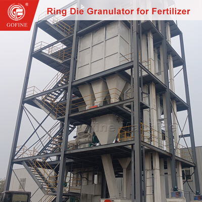 Heavy-Duty Vertical Ring Die Granulator For Npk & Compost Processing
