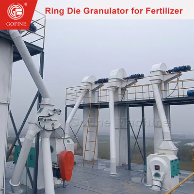 High-Output Industrial Ring Die Wood Pellet Mill for Organic Fertilizer