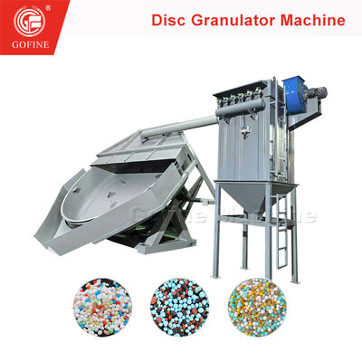 PLC Control Disc Granulator Set with 99% Dust Removal Efficiency for NPK Production