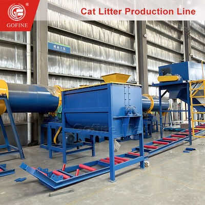 Professional 3t/h Bentonite Cat Litter Production Line: Advanced Disc Granulation Technology