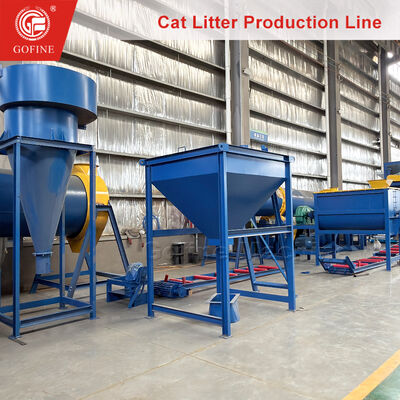 Large Capacity 5TPH Cat Litter Line for Industrial Bentonite Processing