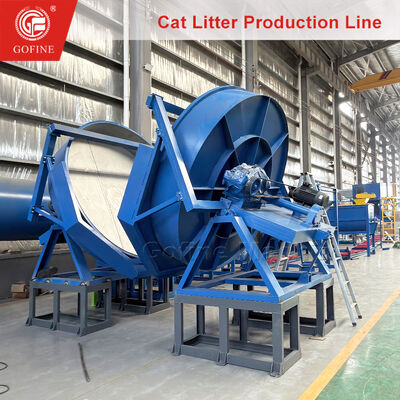 High Output 10TPH Cat Litter Line with Intelligent Control for Global Factories