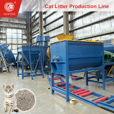 Optimized Cat Litter Production Process for Strong Clumping and Low Dust