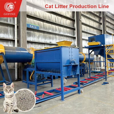 Cat Litter Disc Granulator Working Principle for Technical Support
