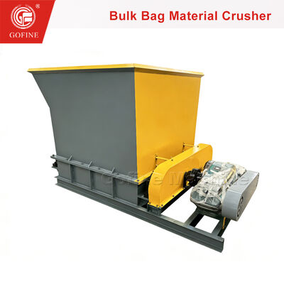 Organic Compound Fertilizer Lump Crusher Equipment for Ton Bag Caking