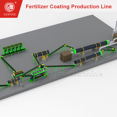 5 T/H Slow Release Fertilizer Coating Production Line