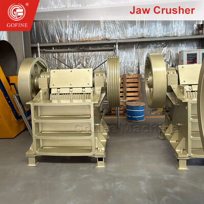 Heavy-Duty Phosphate Rock Jaw Crusher for Mineral Fertilizer Production Line