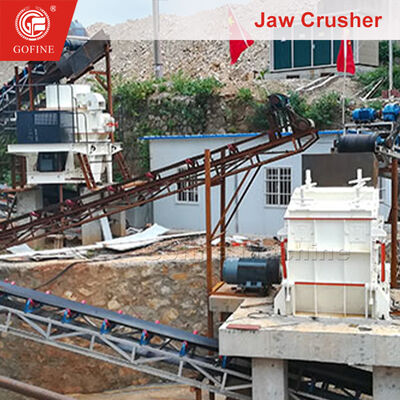 10 T/H Phosphate Ore Jaw Crusher for Fertilizer Line