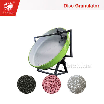 Bio Fertilizer Granulator Machine / Mineral Powder Disc Granulator Machine