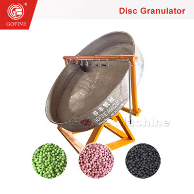 1000kg/H Disc Organic Fertilizer Granulator Npk Compound Fertilizer Rotary Granulator