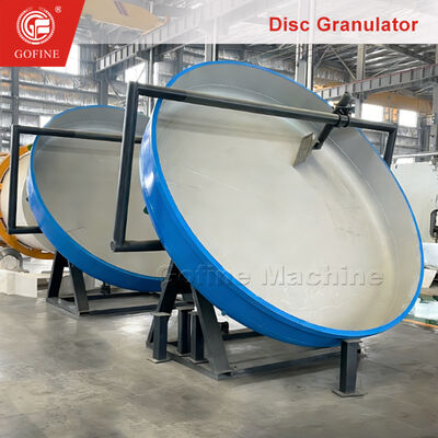 Durable Fertilizer Processing Machine Ball Plate Round Fertilizer Granules Making Machine