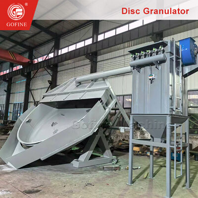 High Efficiency Organic Fertilizer Making Machine Stable Starting 4kw Power