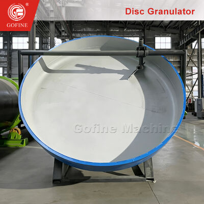 Bentonite Humic Acid Pig Manure Organic Fertilizer Disc Granulator 1-2T/H
