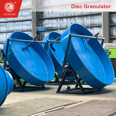 Bentonite Disc Cat Litter Compound Fertilizer Granulator 15kw 10t/h Capacity