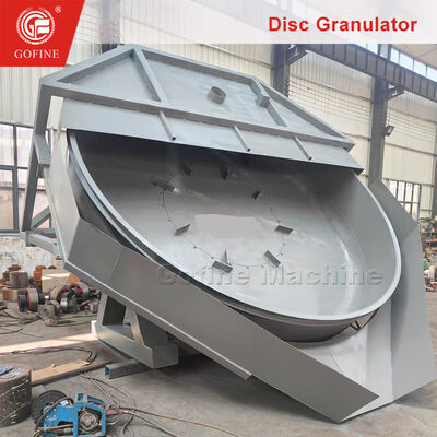3-8mm Granule Size Pan Disc Organic Fertilizer Granulator Fertilizer Making Machine